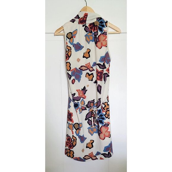 Aritzia Wilfred Abstract Floral Sabine Sleeveless Dress Size S - Picture 2 of 4